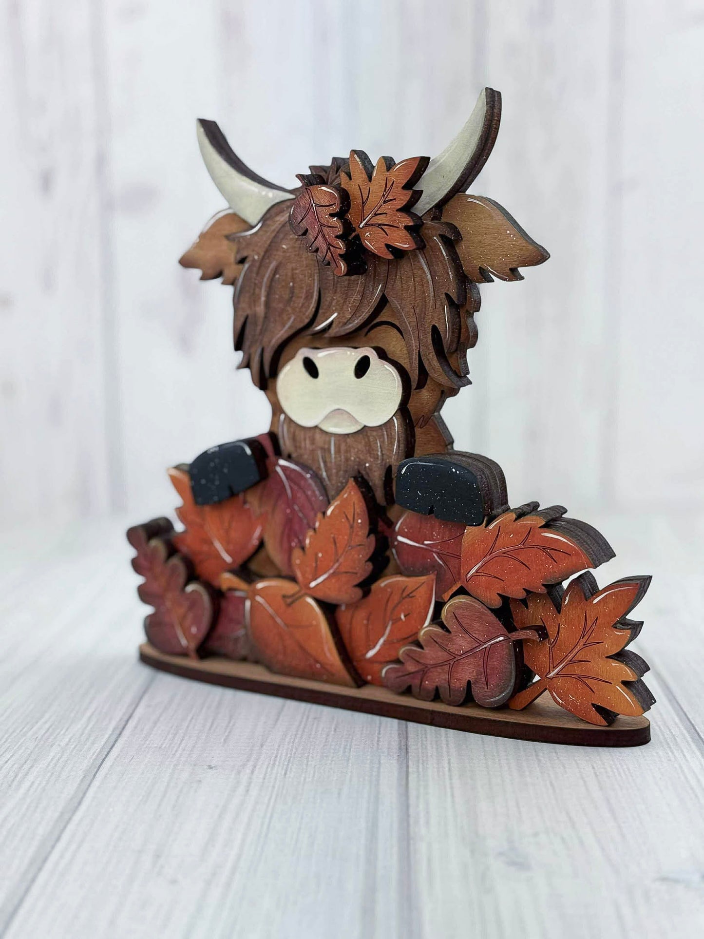 Fall Highland Cow Decor
