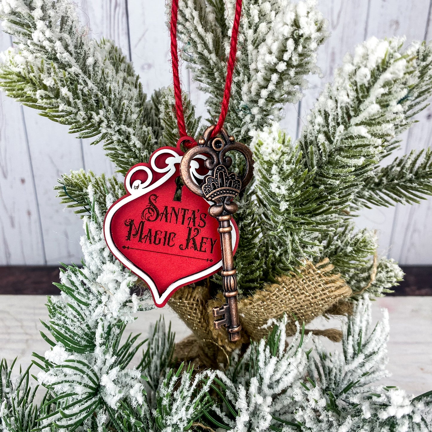 Santa's Magic Key Ornament
