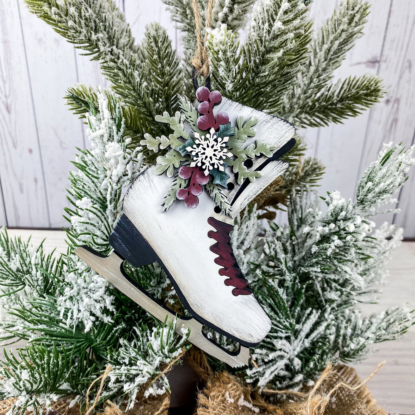 Ice Skate Ornament