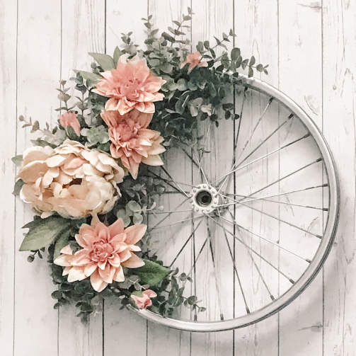 Spring Spoke Wreath