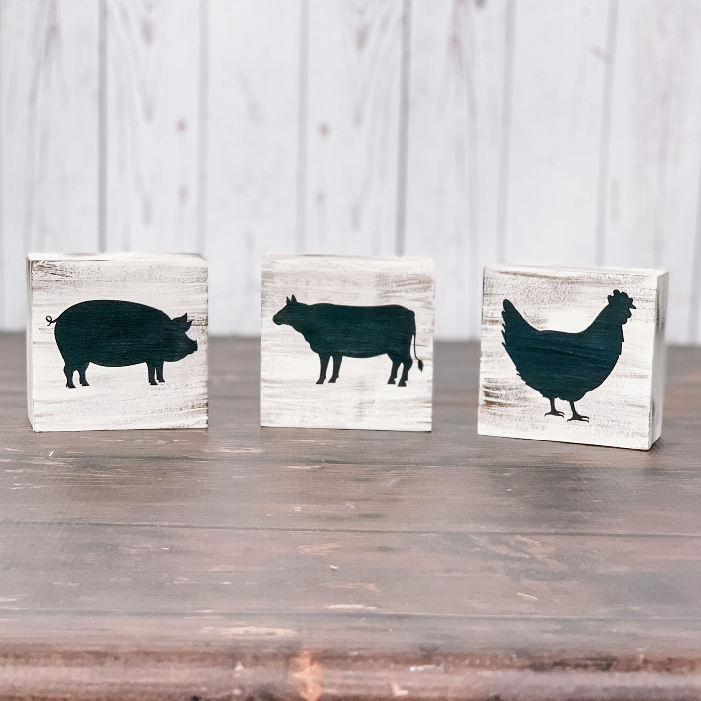 Farmhouse Animal Blocks