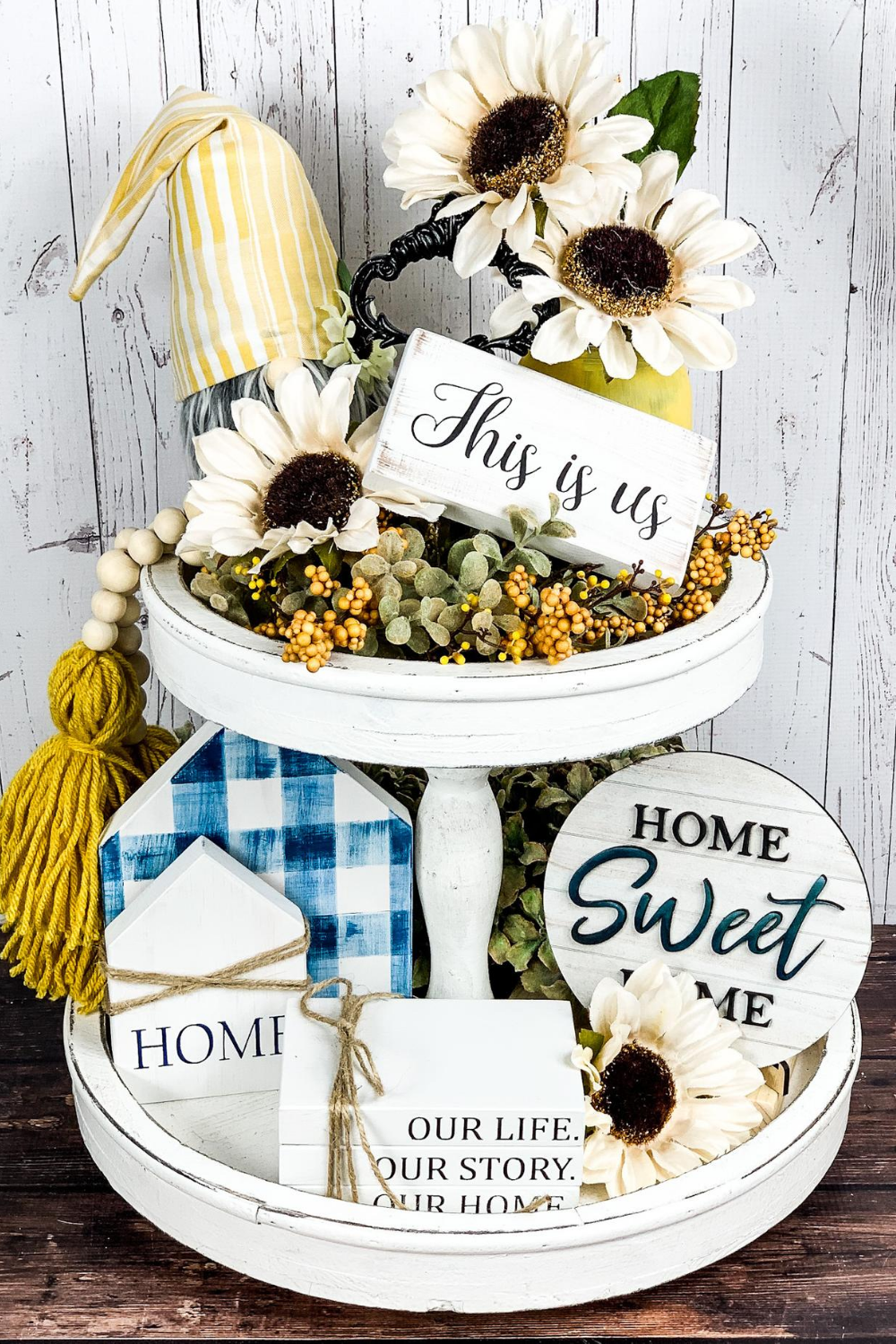 Home sweet home 3D sign