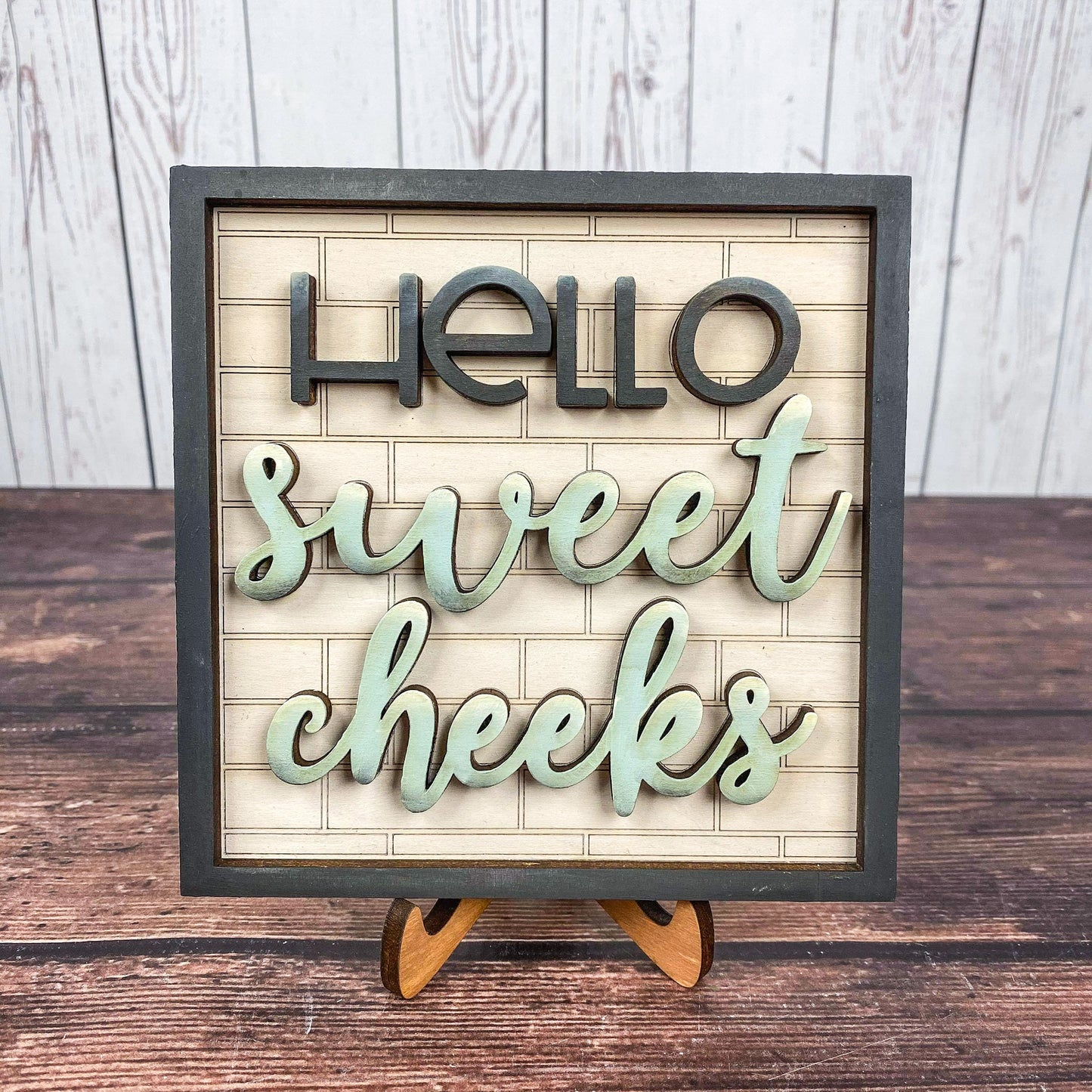 Hello Sweet Cheeks Bathroom Sign