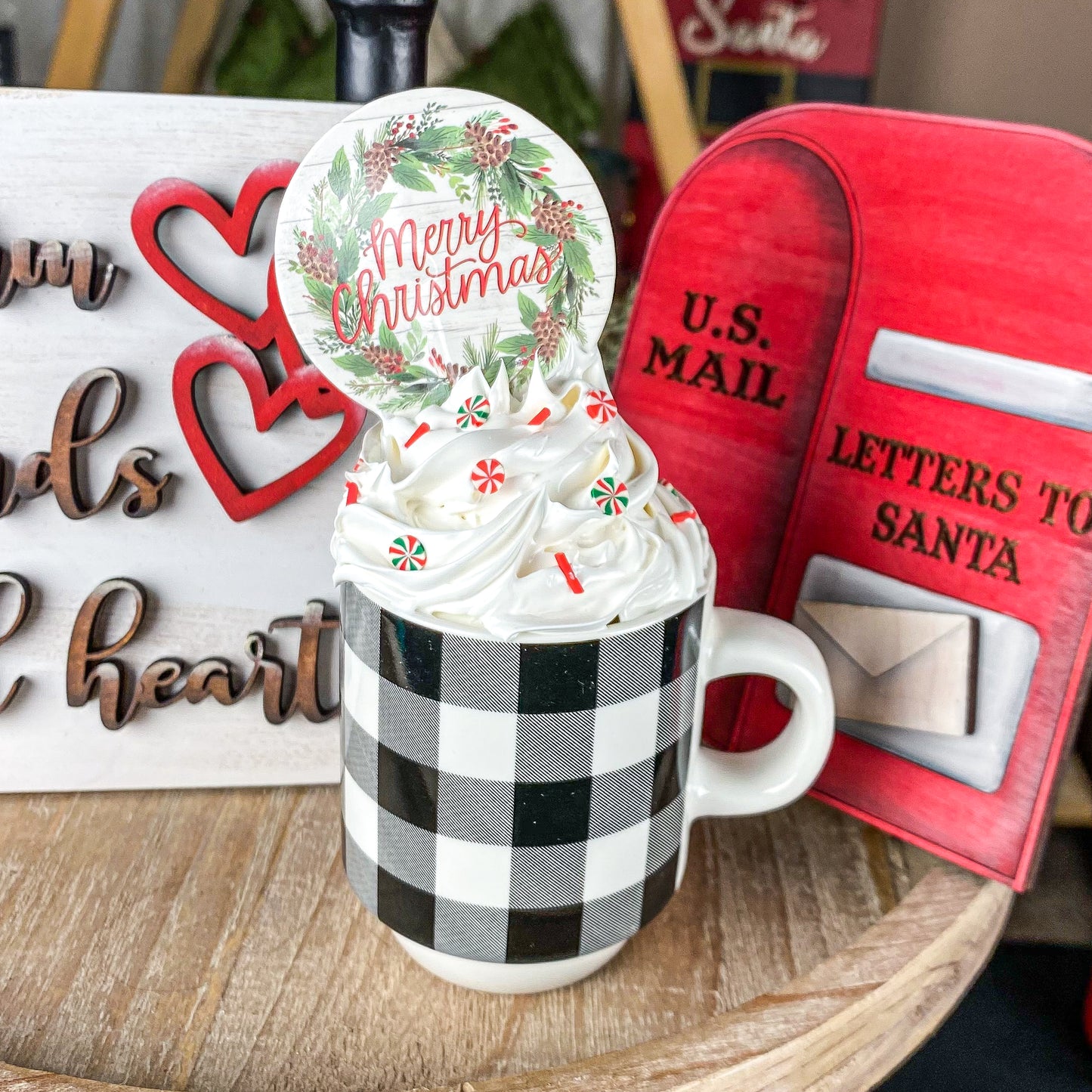 Faux Coffee Cup with Whipped Cream & Sprinkles – So Real You’ll Want a Sip!