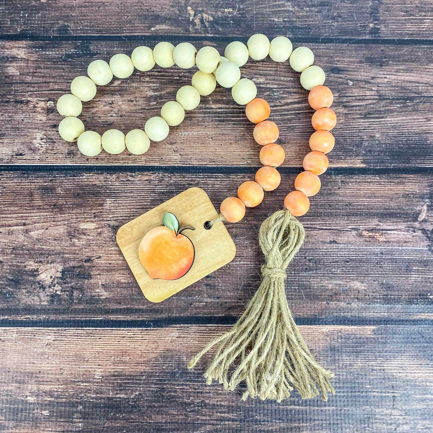 Peach Sign Bundle - Peach Tiered Tray Decor- Summer Tiered Tray Decor Bundle