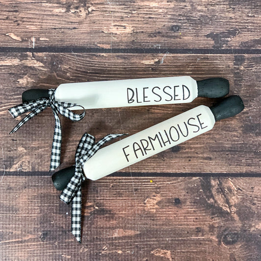 Farmhouse Rolling Pin Set