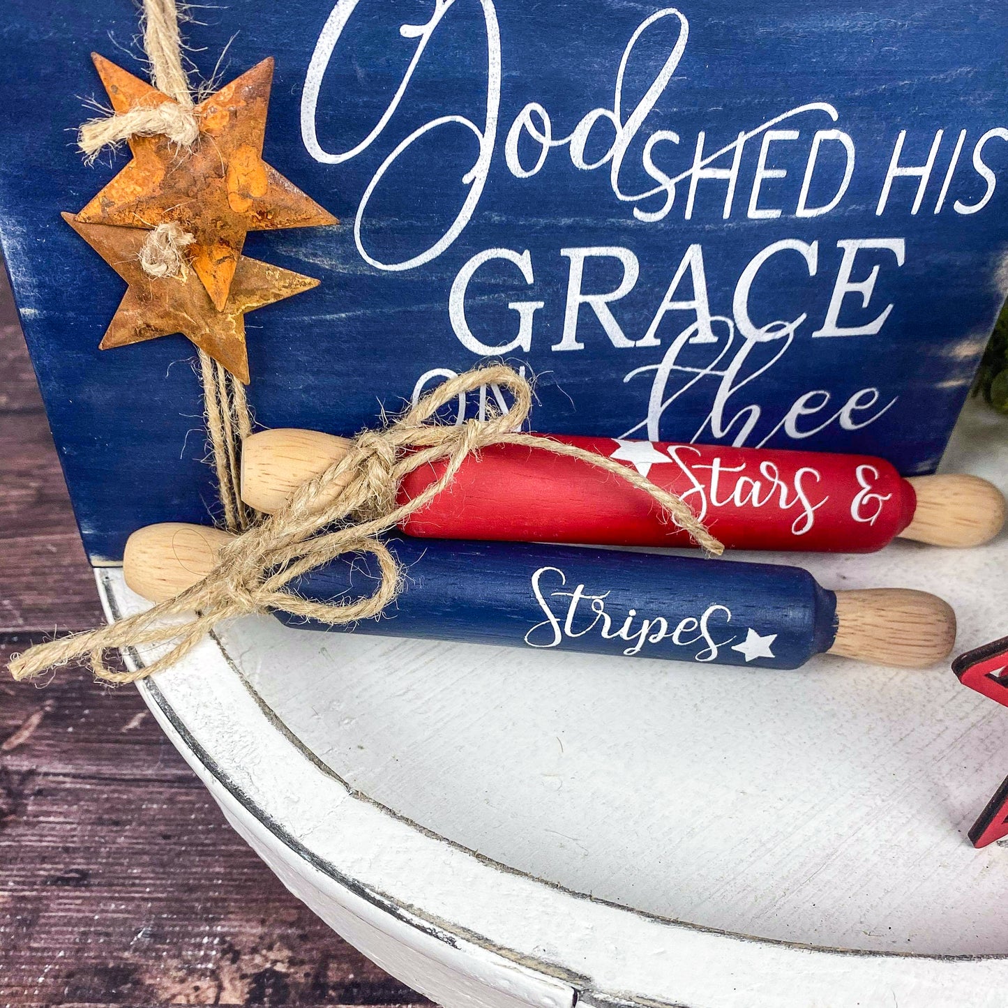 Patriotic Fourth of July Sign Bundle