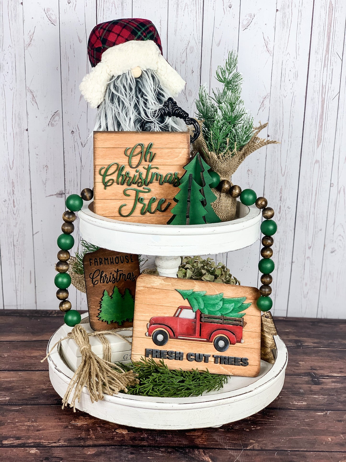 Fresh cut trees sign