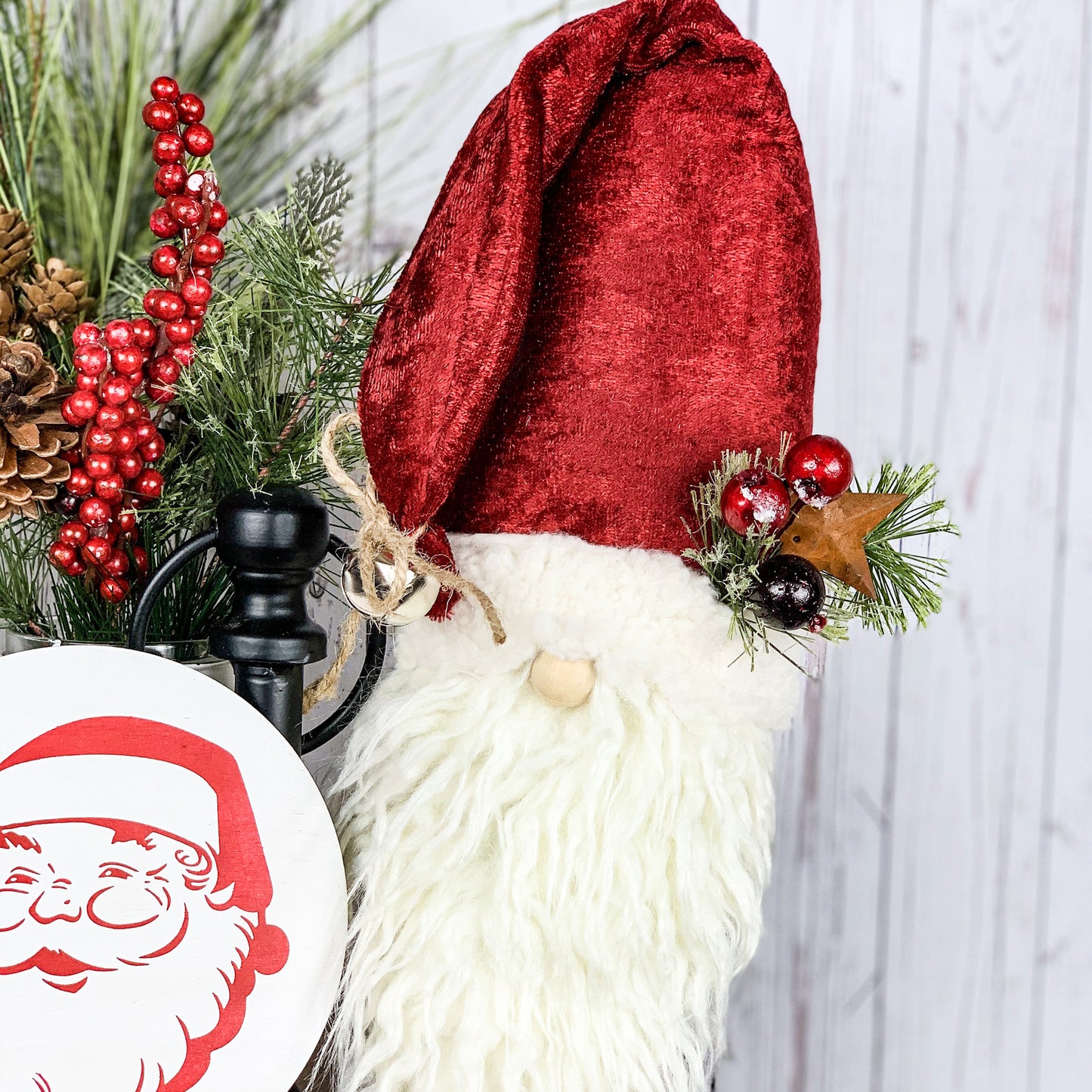 Santa Gnome Plush