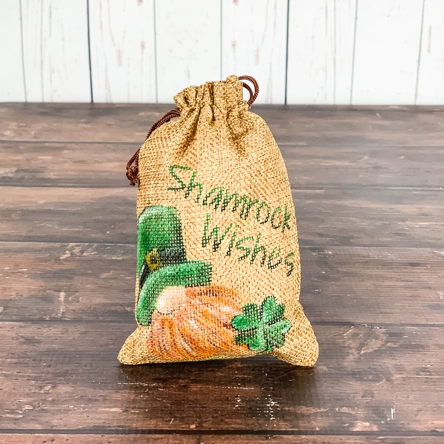 Shamrock wishes tiered tray decor - St. Patrick's day sign decor