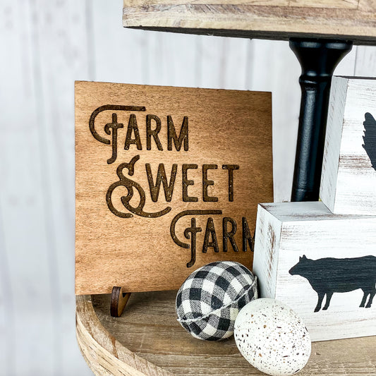 Farm Sweet Farm Sign