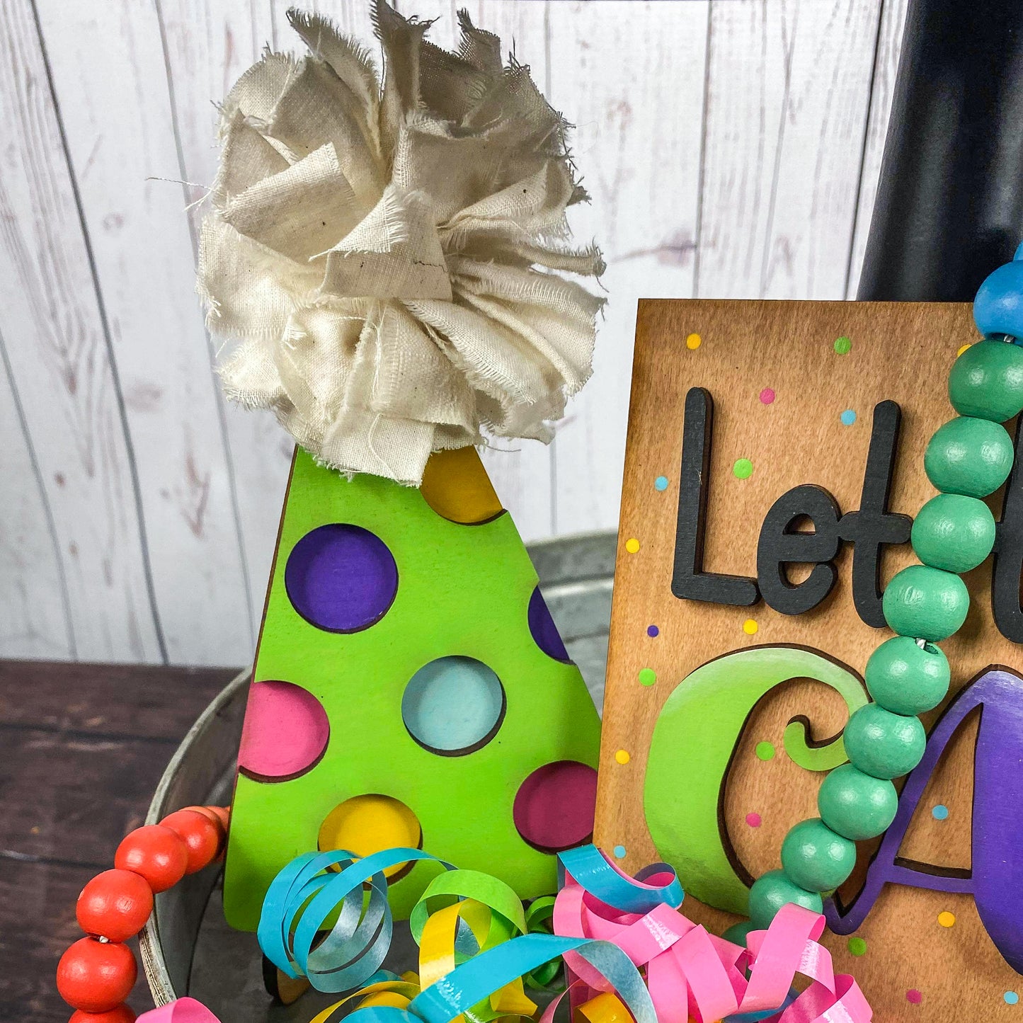 Happy birthday sign bundle - Birthday party decor signs