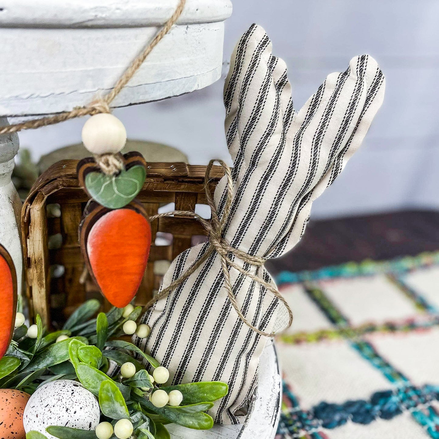 Easter Bunny Tiered Tray