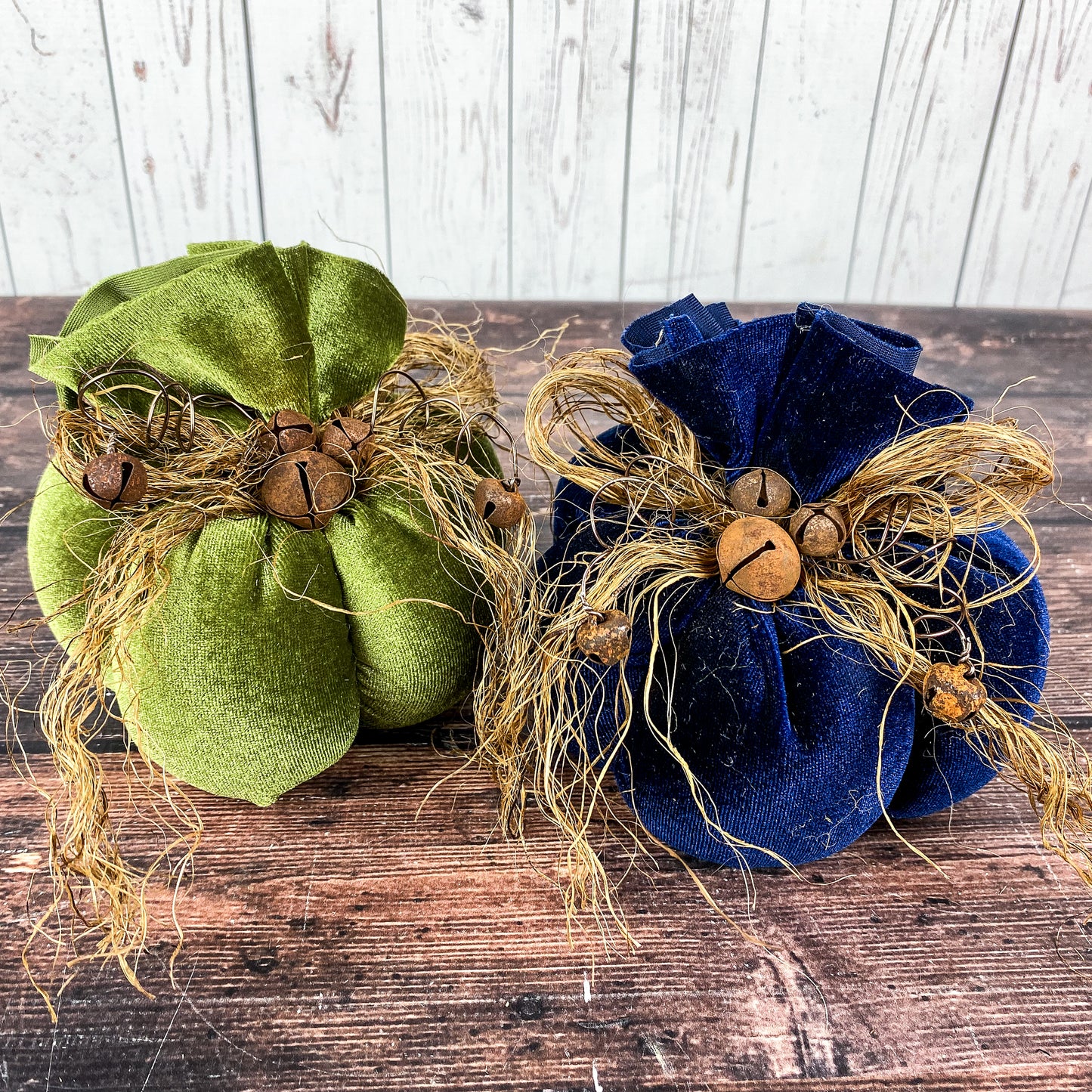 Fall Velvet Pumpkins
