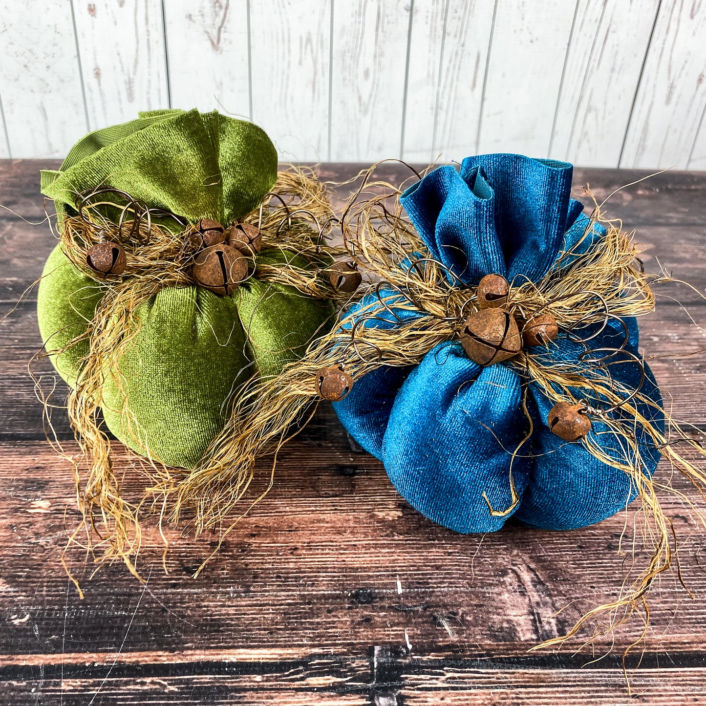 Fall Velvet Pumpkins