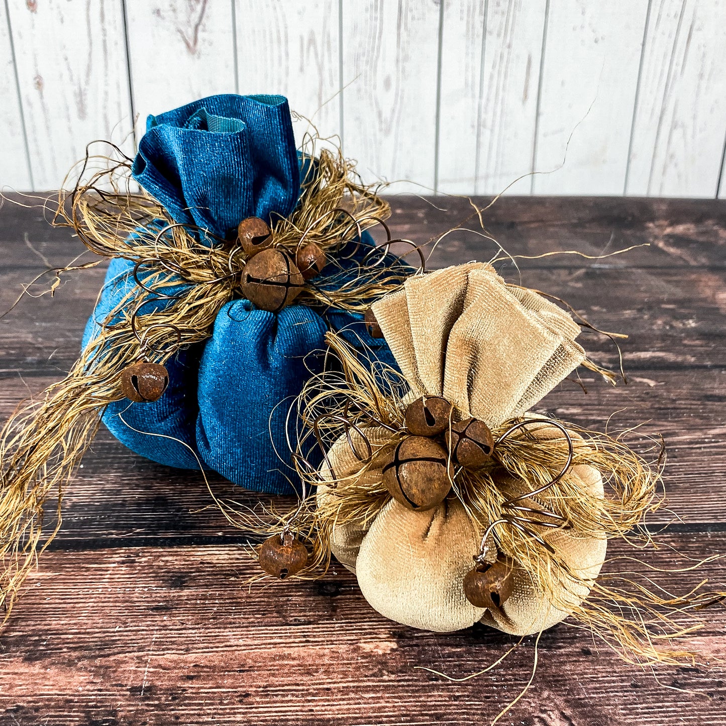 Fall Velvet Pumpkins