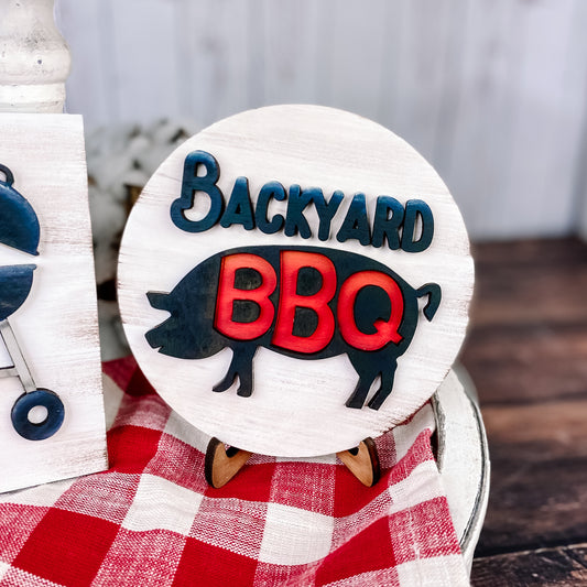 Backyard BBQ Round