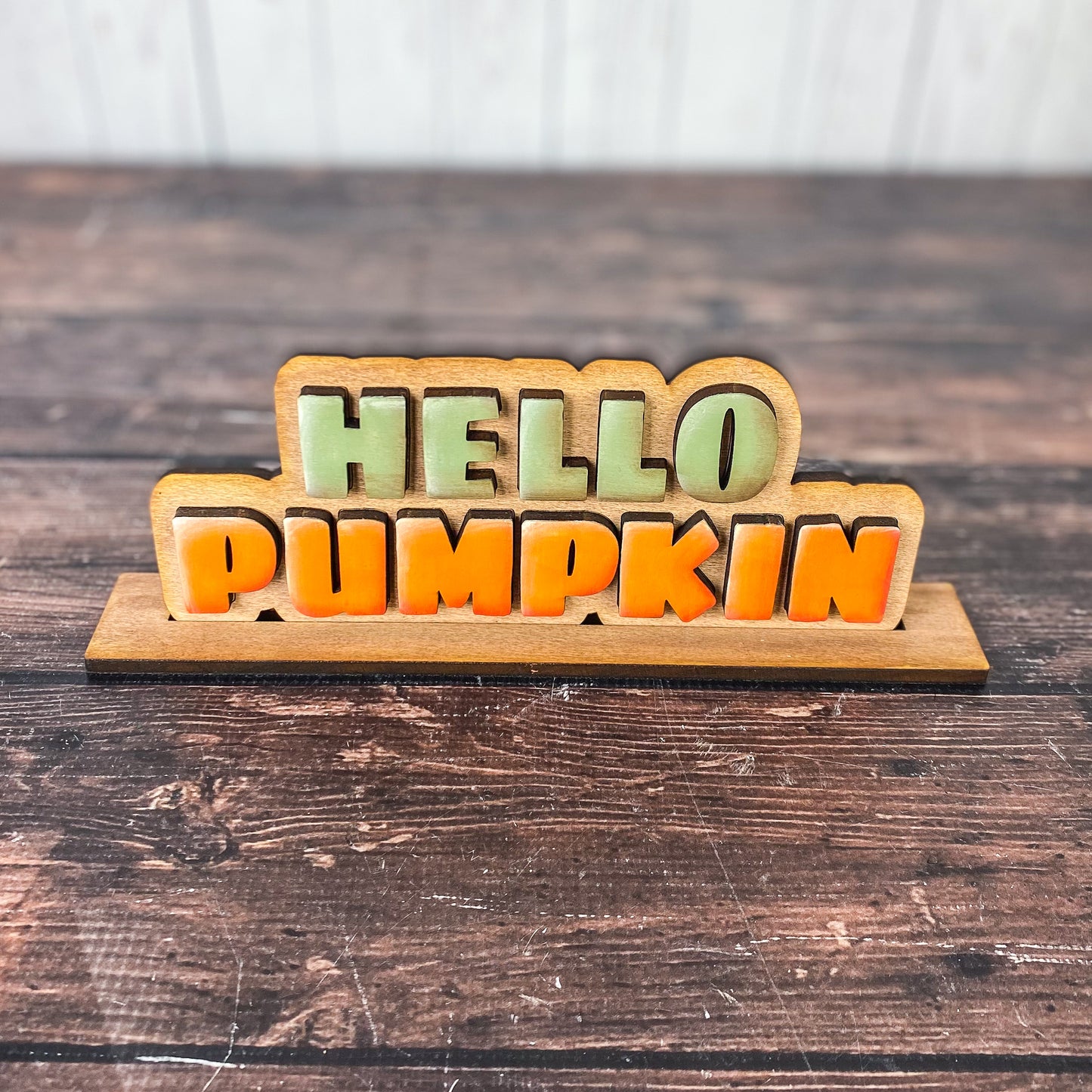 Hello Pumpkin Stand Alone Sign