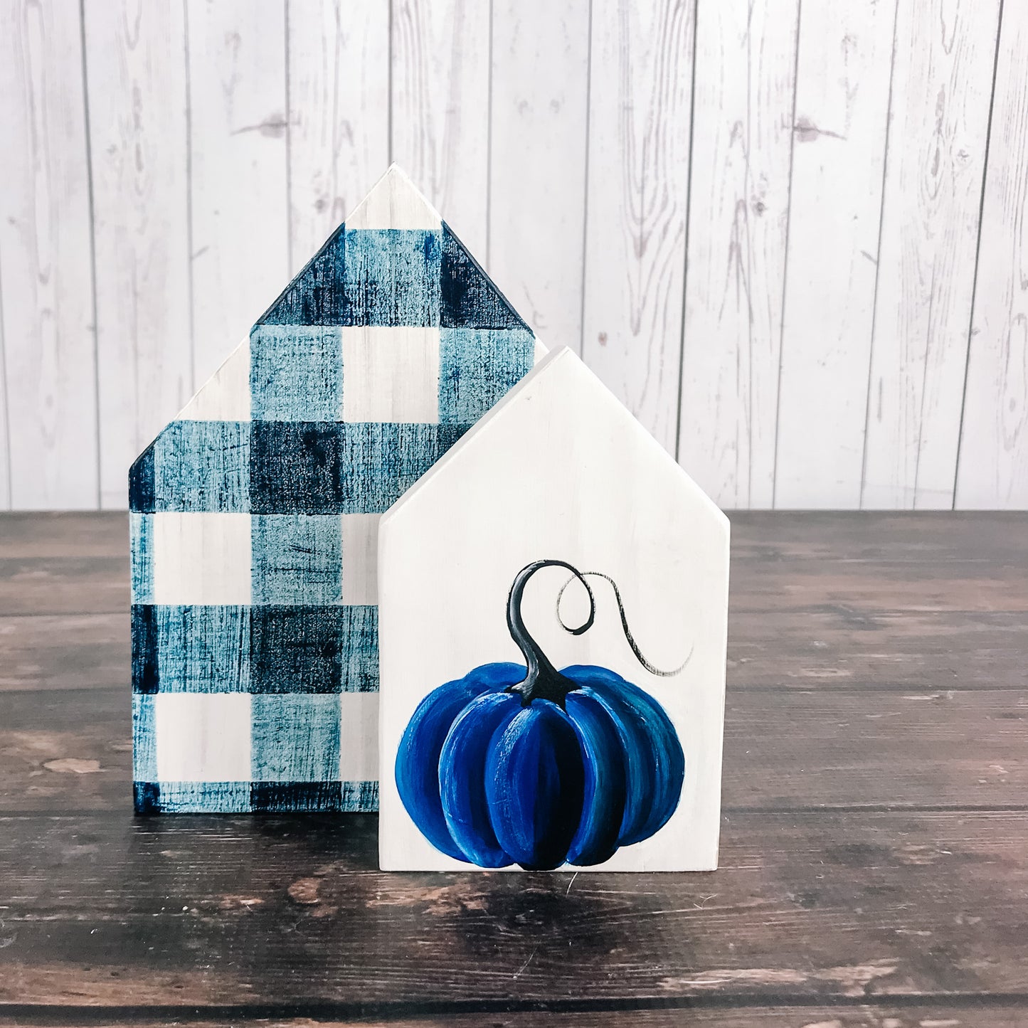 Fall pumpkin house sign