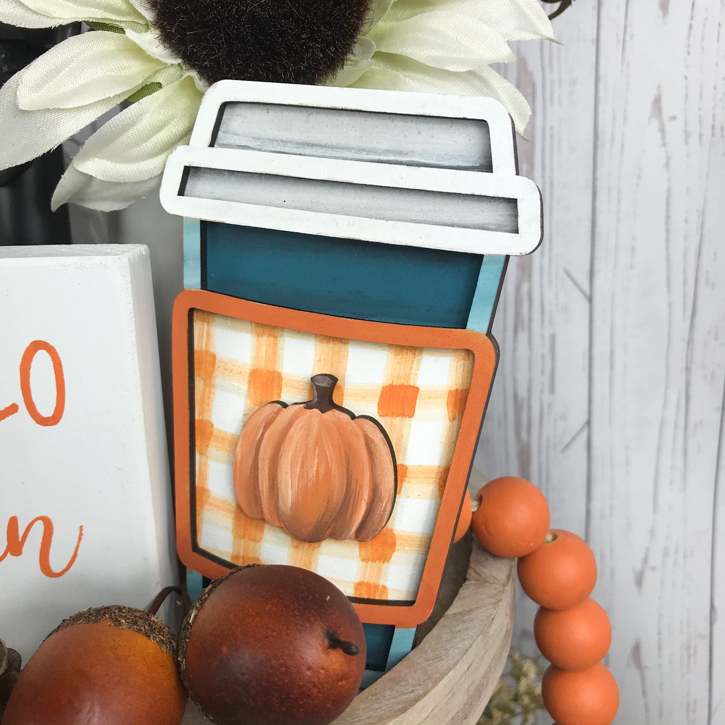 Pumpkin Spice Latte 3D Cup
