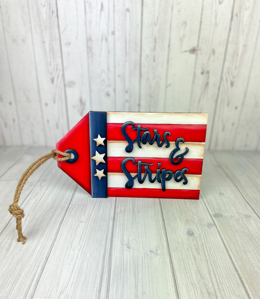 Stars and Stripes Tag