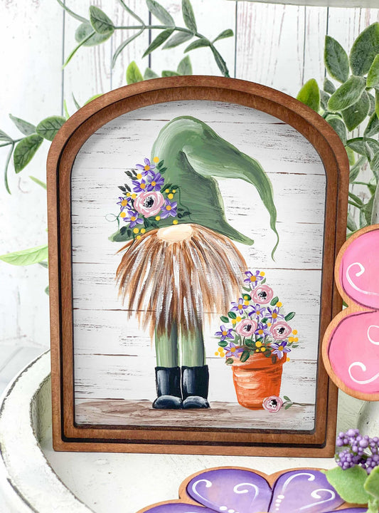 Spring Gnome Sign