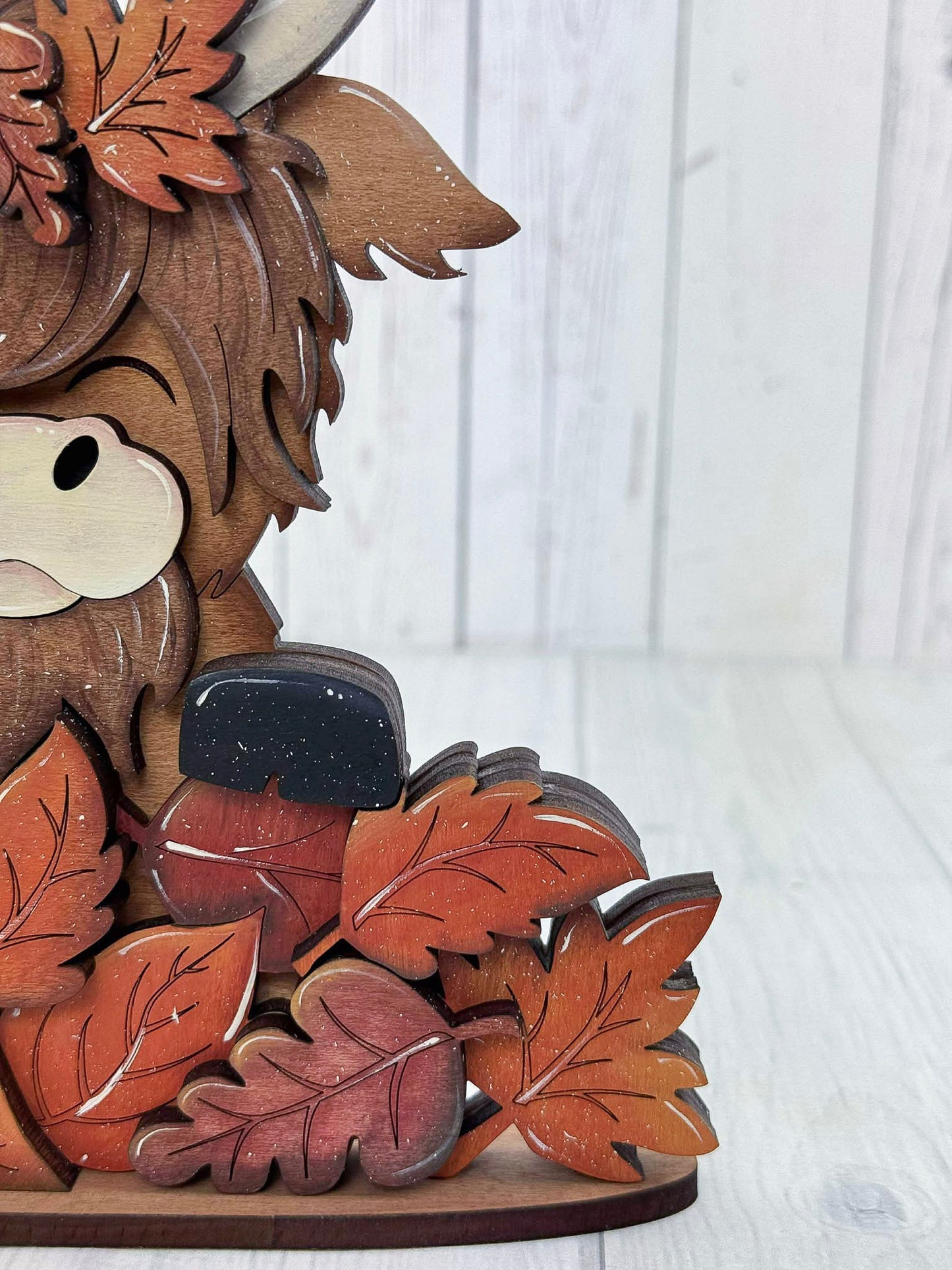 Fall Highland Cow Decor
