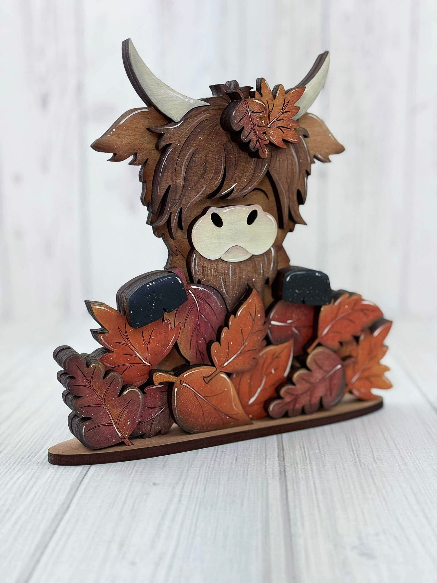 Fall Highland Cow Decor