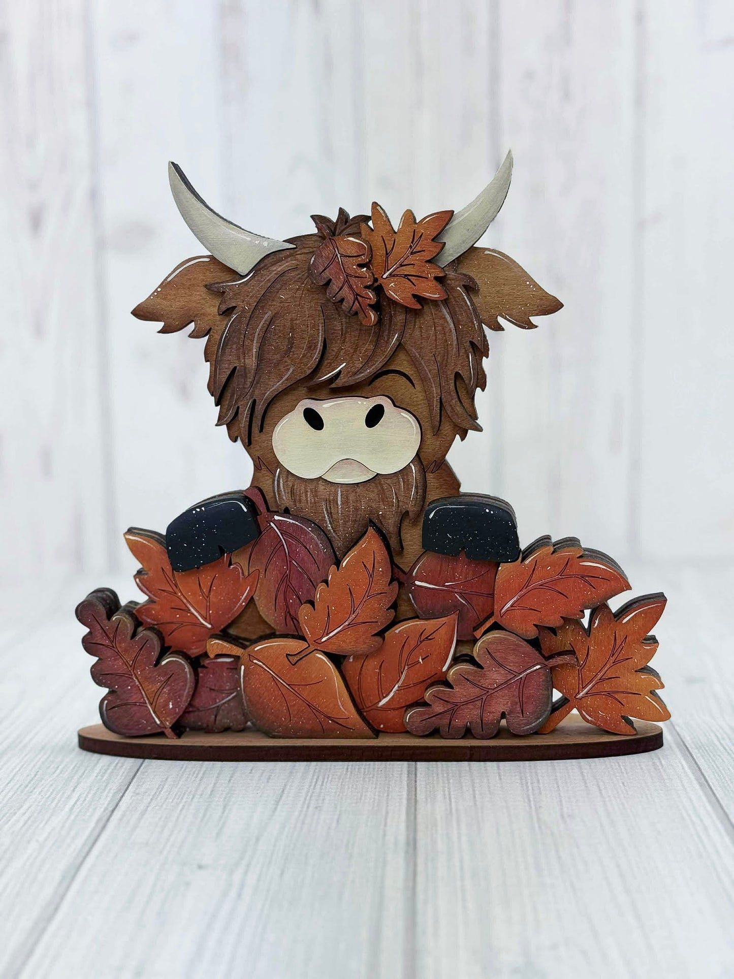 Fall Highland Cow Decor