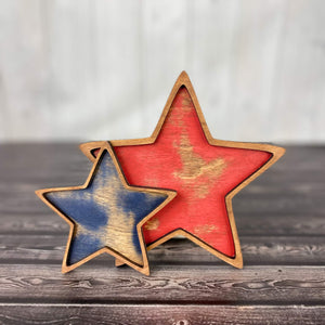 Patriotic Stars - Set of 2