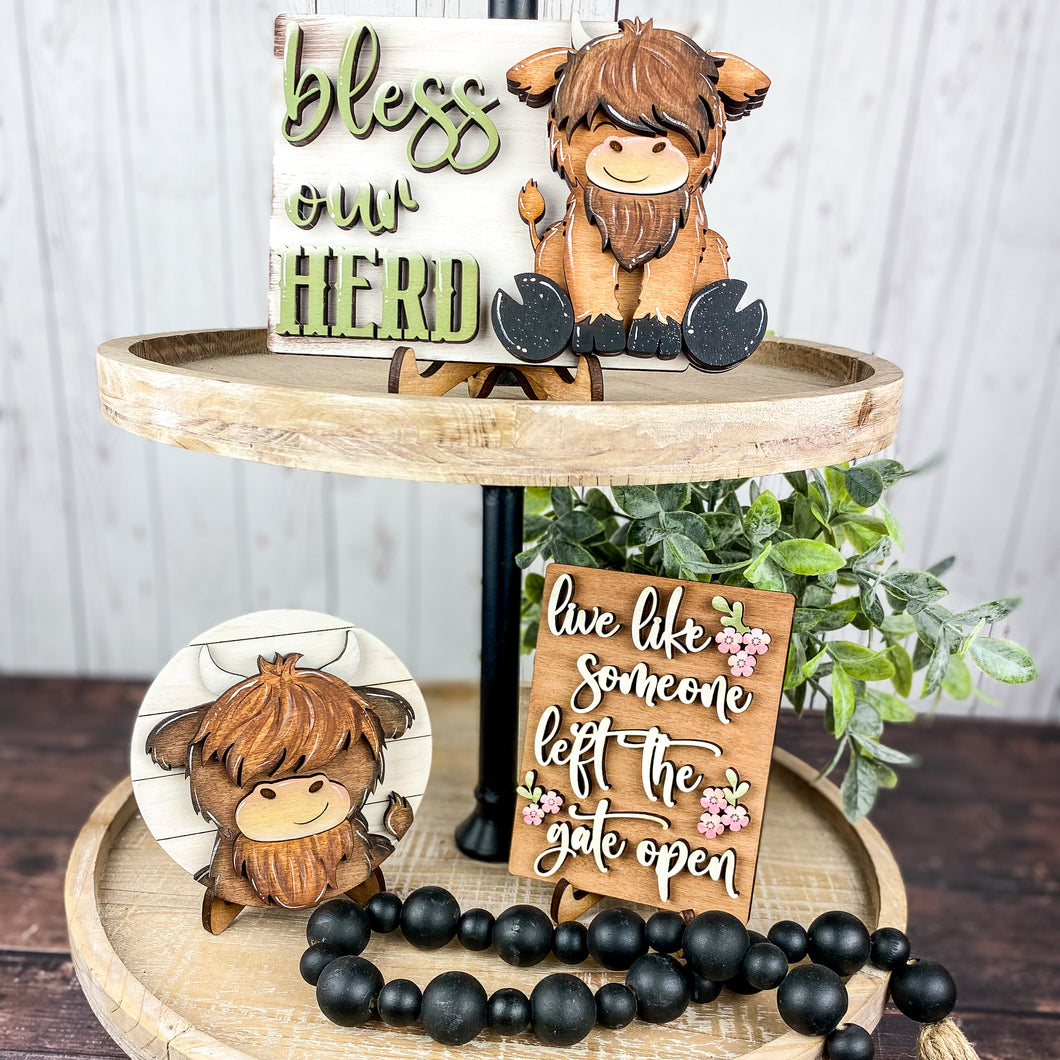Bless our Herd Sign Bundle