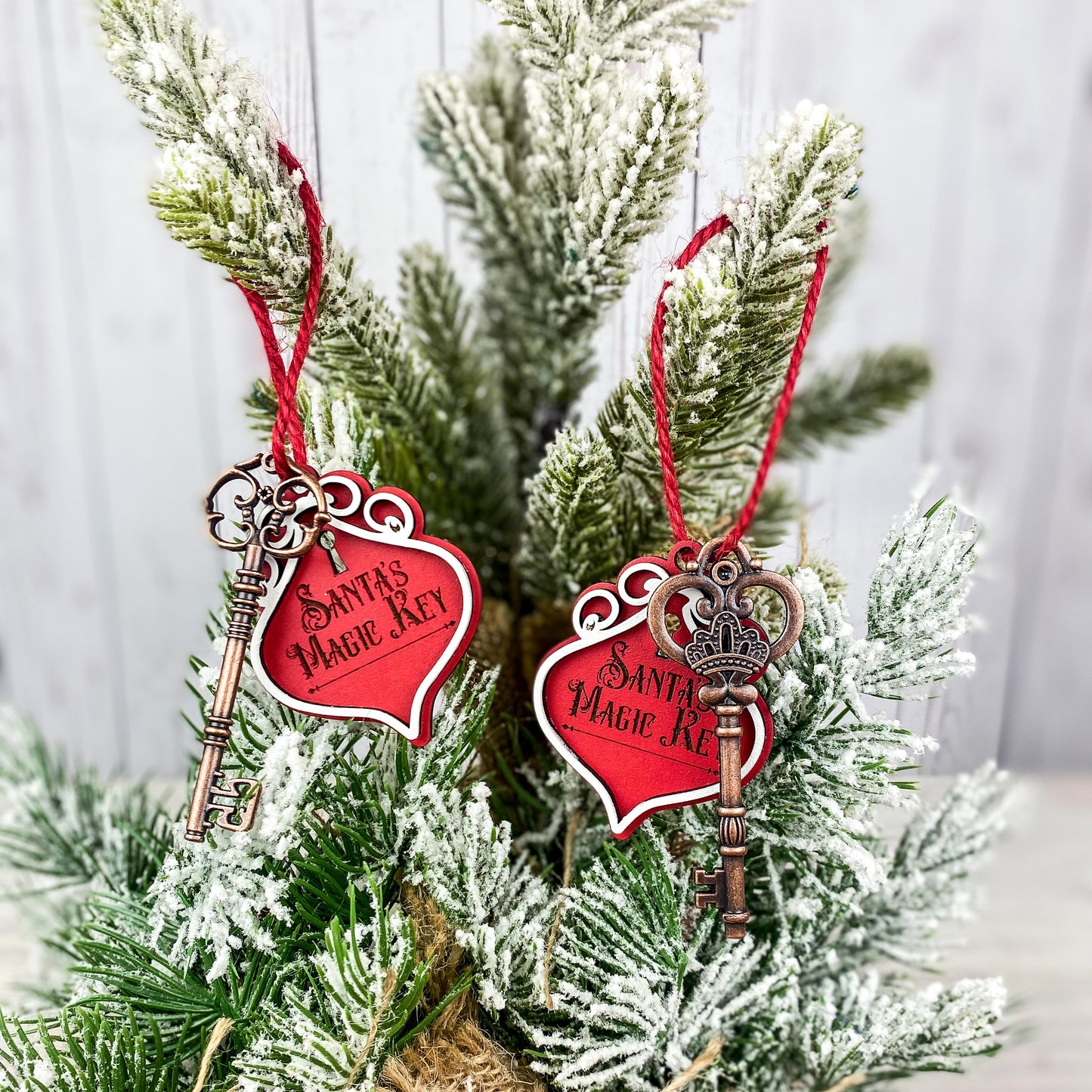 Santa's Magic Key Ornament