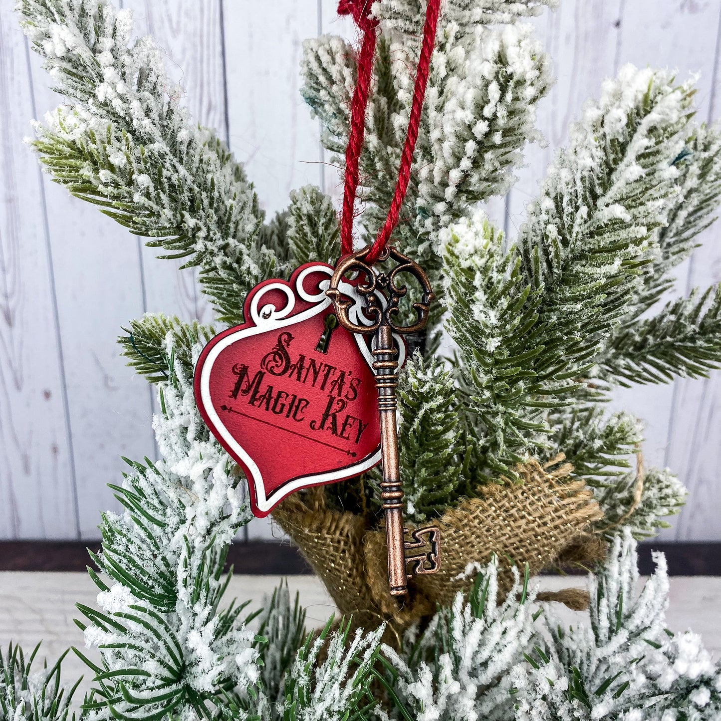 Santa's Magic Key Ornament