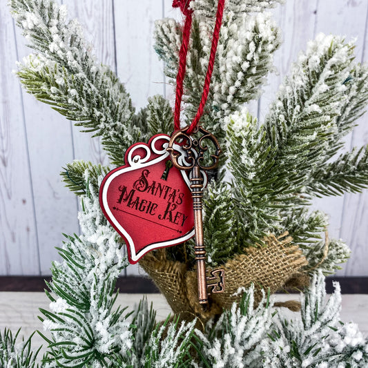 Santa's Magic Key Ornament