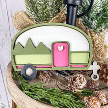 Load image into Gallery viewer, 3D Camper Wood Sign
