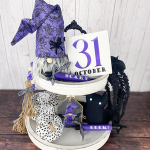 Purple Halloween Sign Bundle