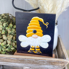 Load image into Gallery viewer, Bee Gnome Print &amp; Stand

