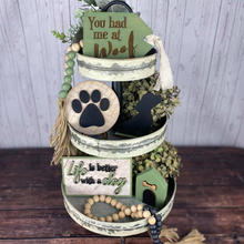 Load image into Gallery viewer, You had me at woof tag - Dog home decor sign
