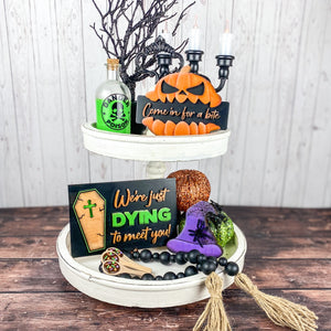 Dying to meet you sign bundle