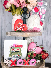 Load image into Gallery viewer, 3D Candy Heart signs - Valentine&#39;s Tiered Tray Decor
