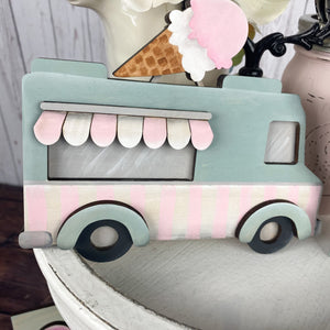 Ice-cream Truck 3D Sign