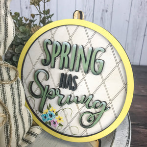 Spring has sprung
