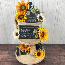 Load image into Gallery viewer, Sunflower Tiered Tray Bundle
