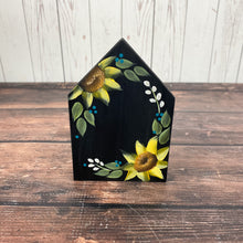 Load image into Gallery viewer, Hand-painted Sunflower House Mini Sign
