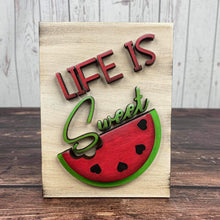 Load image into Gallery viewer, Watermelon summer sign bundle
