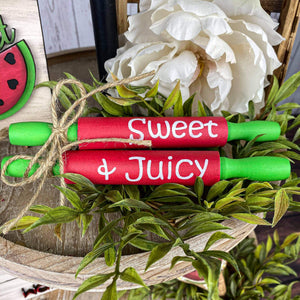 Sweet and juicy watermelon home decor