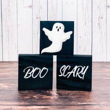 Load image into Gallery viewer, Boo Ghost Stackable Shelf Sitters
