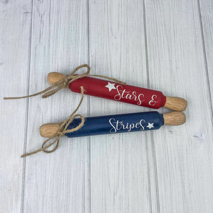 Stars & Stripes rolling pin set