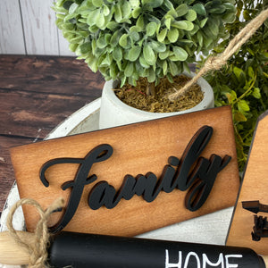 Family Farmhouse Sign Bundle