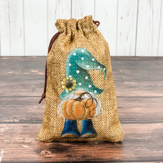 Fall harvest gnome tiered tray decor